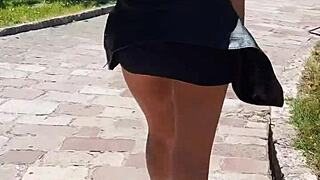 wanna see this tall brunette teen's sloppy deepthroat turn into rough pov riding?