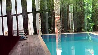 Spy Bathing Girls Catch Masturbating Invite Threesome Join