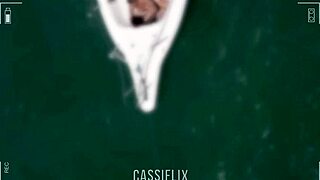 Cassiana Fucks Three Big Cocks Bareback and Swallows Tons of Cum