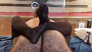 Alinemilf's Blonde Brazilian Milf Gapes Big Pussy Lips in Doggystyle Creampie