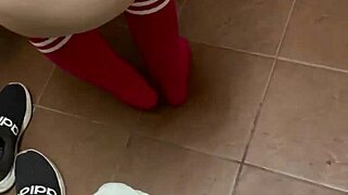 hey cutie in pink socks craves that monster bbc rough!! 💦😈 wanna see her squirt? 