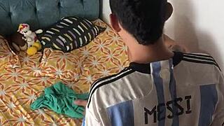 Stepdad shares intimate anal with special finish in rear