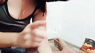 Schoolgirl teen pinay sucks cock deep pov with big tits emoji 😍💦