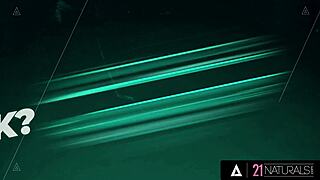 tiny brunette wakes up to massive cock rim stretch in morning belly fuck