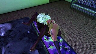 wanna see this shemale ride that black cock with her big tits bouncing