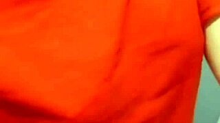 wanna watch this milf young bareback ride swallow cum from shaved interracial cock? 