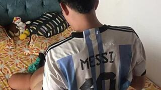 Stepdad shares intimate anal with special finish in rear