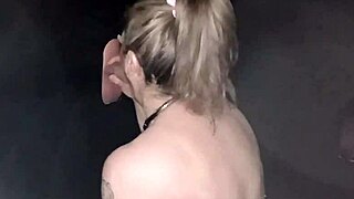 2025 esclave offerte au club boudoir public bdsm spanking cumshot 😈🔥💦