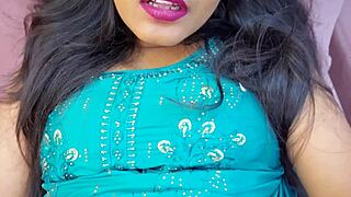 Desi jija sneaks closeup blowjob before pounding sali's big ass doggystyle