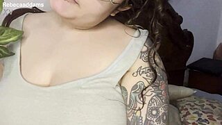 Mommy's Big Natural Tits Wiggle In Shower For First Time Voyeur Fun