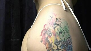 colombian model spreads juicy pussy lips masturbating on cam