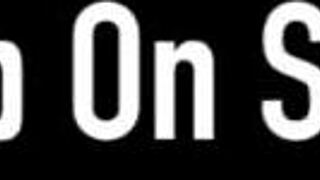 sophie dee straps on for lesbian pounding huge tits hairy pussy big nipples