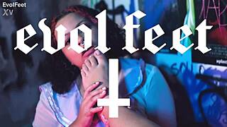 bbw lesbians go wild licking feet and devouring juicy pussies with sloppy moans 😍👅💦