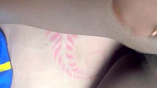 I roughly fuck my submissive ebony house girl homemade style