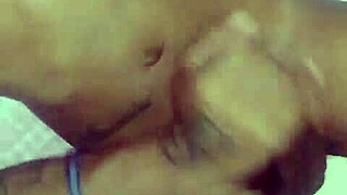 Skinny brazilian teen shaves then jerks big black cock in bathroom