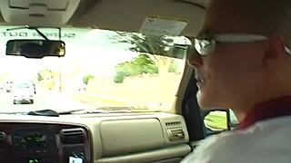 WHOA! BLONDE MILF CAROLYN REESE RIDES HUGE COCK ANAL IN FISHNETS!