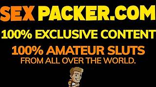 ever wonder how a busty latina slut handles tourist's massive white cock pounding her tight holes