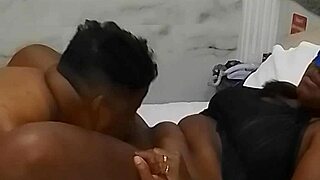 Homemade latina with big ass and saggy natural tits squirts on bbc anal deepthroat