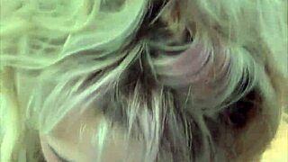 pretty hooker kneels for cumshot after deepthroating stranger on street