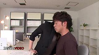 god yui kasuga's naughty lips wrapped around cock feels so damn good in this amateur jav blow