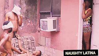 FUCKING TWO NAUGHTY PORNSTARS WITH BIG DICKS IN HARDCORE WET CREAMPIE