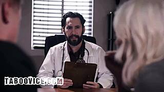 cuckold hubby watches doc creampie his milf wife's pussy deep?