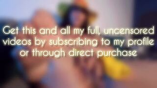 worship fem luffy's juicy latina wet pussy lips tattooed ass and feet up close