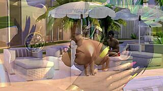 sims 4 hot hooters 3 banging giant titted oiled resort owner cowgirl titty fuck