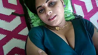 Oh Wow! Indian Housewife's Sweet Kisses Lead to Cock Groping and Big Ass Play!