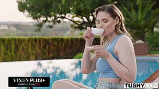 Tushy Spa: Anal Curious Milf Bonni Gee Rides Cock After Massage