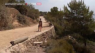 paradise beach sexo in ibiza ends with facial cumshot and public walk alemaohub
