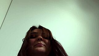 this curvy tattooed bbw milf pulls levers with her strapon to make you submit 😈💦