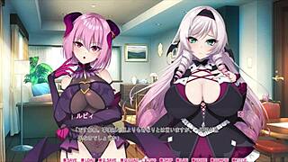 three hot kemonomimi vampire babes from vrwold are my roommates now