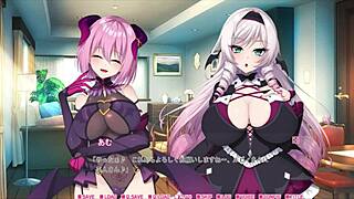three hot kemonomimi vampire babes from vrwold are my roommates now