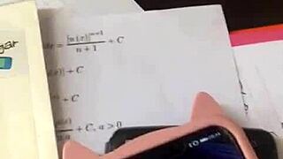 Korean babe kneels begging prof 😩🔗