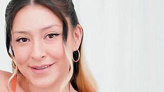 Petite Asian Throat Stretched By Relentless Face Fucking