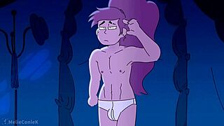 Kelly bounces big ass in Star vs Evil sex