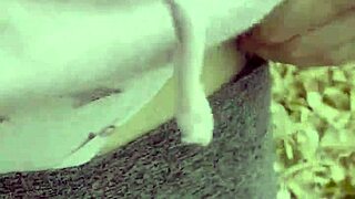 we stopped hiking for outdoor creampie in the public park doggystyle.