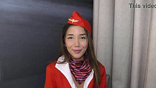 hey air hostess layla scarlet wanna see you bareback that huge cock?