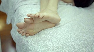 i slather cream on cute feet begging your cum domination lick