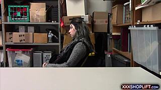 i can't believe how hard this shoplifter teen gets punish fucked doggystyle for stealing