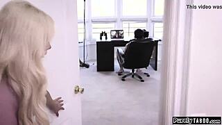 shy stepsis rubs stepbro's jerkoff then dives in to suck