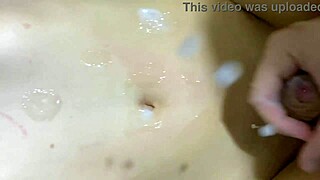 Cumshot compilation blasts all over me non stop!