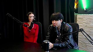 yastrixx moans loud fucking clt guy in sheer red almost busted public