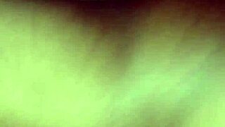 horny african teen 18+ fingers her wet pussy then swallows cock homemade