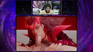 marika fucks scarlet witch clara with machinist dildo deepthroat cumshot