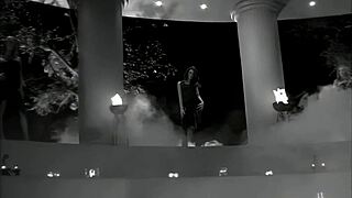 🤤 three blonde milf whores in stockings take anal deepthroat and gaping on bed! Heels fishnets!!