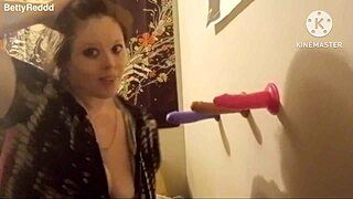 wanna feel these three rubber cocks stretching me wide?