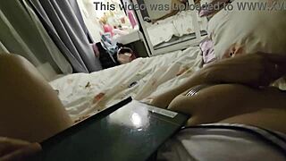 what if your sexy college study partner gets punished rough in the garage?