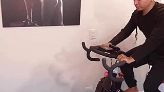 dirty big tits blonde gym slut dpp fucked by three guys bukakke cum covered